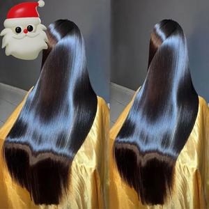 Pelucas de Cabello Humano Virgen con Frente de Encaje Completo sin Pegamento, 13x4 13x6 HD, Cabello Indio Virgen con Cutícula Alineada - Product Image 1