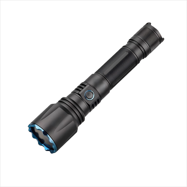 5000 Lumens White LED Diving Flashlight USB Rechargeable Aluminum Alloy Waterproof Tactical Outdoor IP68 1000M+ Beam Ra90