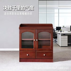 ตู้เก็บชาแบบเตี้ยสำหรับสำนักงาน ห้องประชุม ดีไซน์ทันสมัยเรียบง่าย - Product Image 1