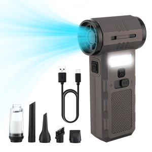 Lámpara de <span class=keywords><strong>Trabajo</strong></span> LED Recargable y Portátil, Soplador de Aire Comprimido de 130,000 RPM, Mini TurboVentilador con Clasificación IP33, 13 Aspas, para Limpieza de Computadoras y Automóviles - Product Image 1