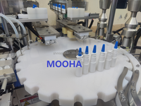 Machine de remplissage et de bouchage automatique de liquides cosmétiques chimiques 1g, machine de remplissage et de bouchage de flacons CBD, machine de remplissage et de bouchage par pulvérisation