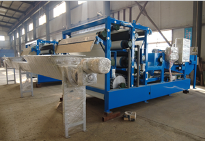 Phòng thí nghiệm thủy lực biosolids/bùn khử nước Thiết bị khử nước vành đai Báo Chí - Product Image 3