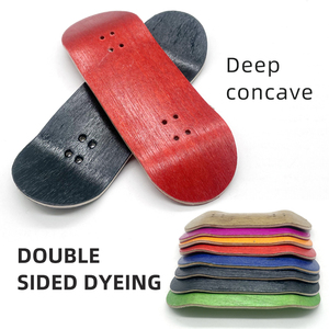 Vente en gros Custom <span class=keywords><strong>Tech</strong></span> <span class=keywords><strong>Deck</strong></span> 5 plis Touche en bois d'érable 32mm <span class=keywords><strong>Finger</strong></span> Skateboard <span class=keywords><strong>Deck</strong></span> - Product Image 3