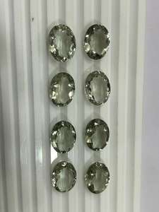 พลอยเทียมเทียมเทียมสีเขียวธรรมชาติขนาด9มม. ทำด้วยมือ - Product Image 5