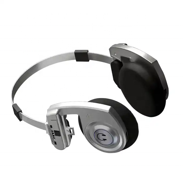 Wholesale Oem Retro Phone Headset Stereo Dual Wireless Headphones With FM TF AUX Retro Factory Price Hot Sale Wireless Earphone