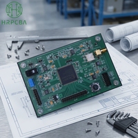 Placa Base para Servidor de Centro de Datos con Carga Inalámbrica de Alta Velocidad, Ensamblaje de PCB Multicapa HDI PCBA HRPCBA, Marca con 64GB de RAM, Completa