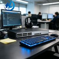 S5560S-28P-EI Dispositivo de Unidad de Switch Empresarial de Alta Potencia de Capa 3 Administrado con 24 Puertos Gigabit PoE+ y 4 Puertos 10G SFP+