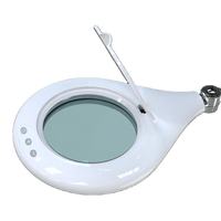 Luz de lupa profesional de alta calidad, lámpara de aumento de escritorio de mesa LED plegable iluminada para lectura