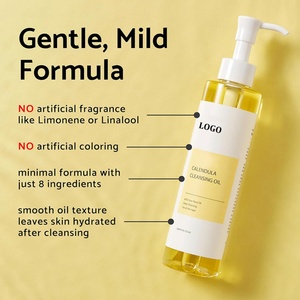 Aceite Limpiador Facial de Caléndula para el Cuidado Facial, Eliminación de Puntos Negros y Maquillaje, con Logotipo Personalizado de Fábrica - Product Image 4