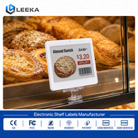 Etiqueta de Precio Electrónica Digital LEEKA ESL con Señal Estable y Bajo Consumo de Energía, Etiqueta de Estante con Tinta Electrónica Personalizada para Grandes Hipermercados