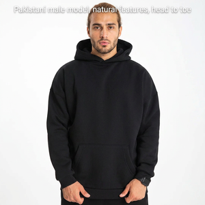 New Arrival Clush Industries Men's Fleece Pullover <b>Hoodies</b> Polyester/Cotton Regular Fit Custom Size Quick Dry Breathable Solid - Product Image 1
