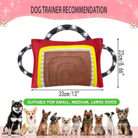 Coussin de dressage extra épais pour chiens de grande race, cible de morsure résistante aux déchirures pour Berger Allemand et Malinois