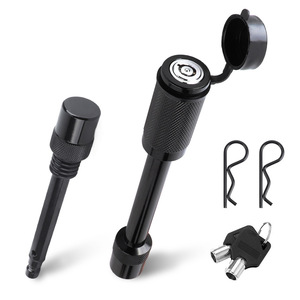 Cerradura antirrobo para remolque de coche, tipo mancuerna con llaves para remolque de caravanas, instalación vertical, material de hierro impermeable - Product Image 2