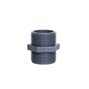 thumbnail image 2 of 10Pcs White PVC Pipe Fittings, 1inch NPT Male Thread PVC 2 of 14