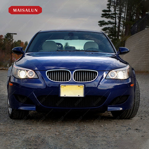 Kit Carrozzeria Stile M5 per <span class=keywords><strong>BMW</strong></span> Serie 5 <span class=keywords><strong>E60</strong></span> 2002-2009 <span class=keywords><strong>Paraurti</strong></span> in Plastica Auto con <span class=keywords><strong>Paraurti</strong></span> Anteriore e Posteriore Minigonne Laterali - Product Image 2