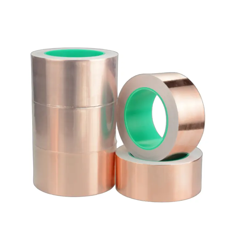 can be used in twists and turns nickel plated sheet nano double guide foil tape Double sided conductive adhesive copper tapes