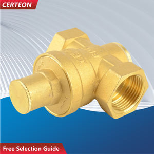 Réducteur <span class=keywords><strong>de</strong></span> <span class=keywords><strong>pression</strong></span> <span class=keywords><strong>d</strong></span>'<span class=keywords><strong>eau</strong></span> en laiton réglable avec manomètre 1/2 3/4 pouce pour <span class=keywords><strong>plomberie</strong></span> domestique - Product Image 1