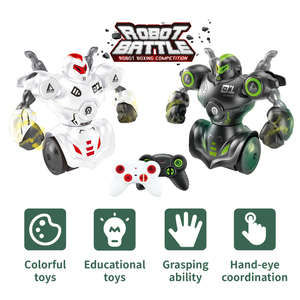 Lucky Toys <span class=keywords><strong>Robot</strong></span> de combat <span class=keywords><strong>Robot</strong></span> de combat Rotation à 360 degrés Jouets de compétition de <span class=keywords><strong>boxe</strong></span> pour 2 personnes Jouets électriques <span class=keywords><strong>Robot</strong></span> télécommandé - Product Image 2