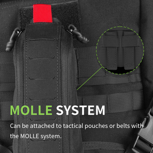 Bolsa Táctica Modular MOLLE con Logotipo Personalizado, Corte Láser, Acolchada, para Campo, Mini Botiquín <span class=keywords><strong>de</strong></span> Primeros Auxilios Vacío - Product Image 4