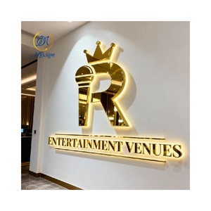 لافتة حروف LED مضيئة للجدران الداخلية للمكاتب، لافتة مخصصة بإضاءة خلفية، شعار ثلاثي الأبعاد مخصص من الحروف LED لتزيين المقاهي والمتاجر - Product Image 3