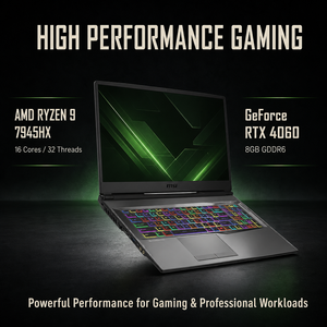 Portátil para Juegos MSI Alpha 17 C7VF, Ryzen 9 7945HX, RTX 4060 8GB, 17.3 Pulgadas QHD 240Hz, 16GB, 1TB SSD, Nuevo - Product Image 5
