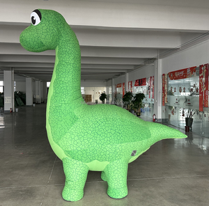 Funtoys Guangzhou fábrica nuevo producto adultos inflable cuello largo dinosaurio mascota disfraz para carnaval Halloween Animal Cosplay - Product Image 2