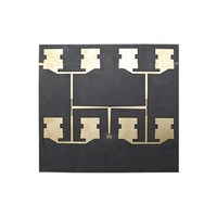 Carte PCB Rogers 5880 personnalisée à 4 couches haute fréquence - Épaisseur 1,6 mm - Surface ENIG - Fabrication rapide professionnelle pour télécommunications 5G RF