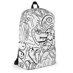 IMPOSIBLE # Mochila Antirrobo Moderna, Impermeable, Pintable, Principalmente para Niños y Niñas, con Cierre de Cremallera y Diseño de Personajes - Product Image 2