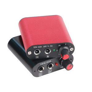 Kit Básico de Fuente de Alimentación para Tatuajes de 18V con Pedal, Cable de Clip y Dispositivo de Control de Voltaje Mini - Product Image 4