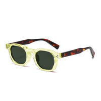 Lunettes de soleil tendance Everglint, monture carrée épaisse, en polycarbonate, de haute qualité, lunettes de soleil de marque de luxe