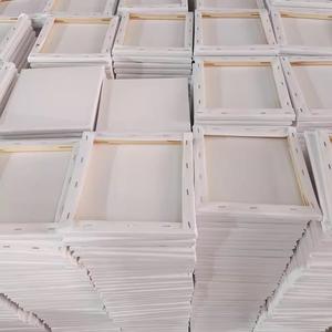 Toile de coton tendue de taille standard américaine 16x20 pouces 280g/380g Peinture à l'huile Vente en gros en vrac - Product Image 5