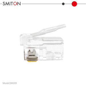 Connecteur modulaire RJ9 plaqué or 4P4C pour téléphone - Product Image 3