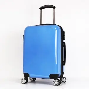卸売ABSスーツケースセット202428インチポリプロピレンホイール付き荷物光沢のある色のアルミニウムスーツケースを運ぶ