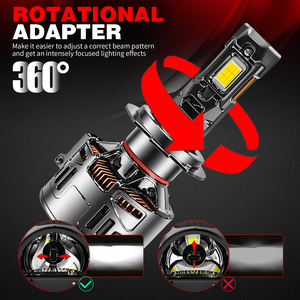 Xview Nouveaux phares Led automatiques haute puissance A18 240W 48000LM Super luminosité Canbus sans erreur Led ampoules H4 H7 H11 pour voitures - Product Image 4