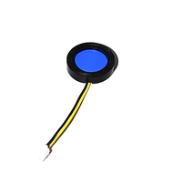 Disque atomiseur piézoélectrique SWT 25 mm 1,7 MHz avec joint torique en caoutchouc et câble pré-câblé pour humidificateur domestique, pièces de rechange pour brumisateur