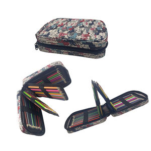 Vente en gros de trousses à crayons et de sacs à fermeture éclair en toile personnalisés pour enfants d'école, mignons et multifonctionnels - Product Image 1