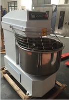 120 Liter Spirale Deegmixer 50KG Bloem Kneedmachine Broodbakkerij Bloemmolen Fruit Energiebesparend Veiligheidsslot
