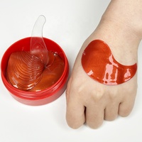 Patchs Hydrogel pour les Yeux à la Grenade, aux Algues et au Thé Vert Herbal – Anti-rides, Hydratants, Anti-cernes, Raffermissants, Éclaircissants, Véganes