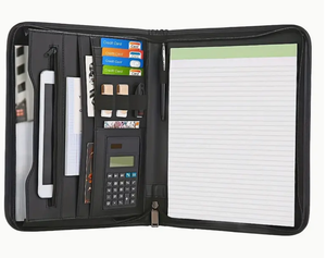 Huatong A4 hội nghị tổ chức đàn hồi đóng cửa tài liệu thư mục với PU da ràng buộc bán buôn văn phòng văn phòng phẩm danh mục đầu tư - Product Image 1