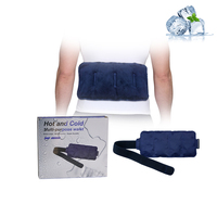 Compresse de glace réutilisable bleue ajustable World-bio pour le dos, thérapie par le froid et la chaleur, dispositif médical de classe I pour soulager les douleurs dorsales