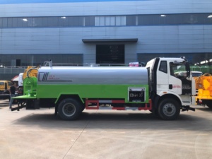 รถดูดสิ่งปฏิกูล FAW รุ่นใหม่ รถดูดสิ่งปฏิกูลแรงดันสูง รถดูดตะกอนแบบผสมผสาน รถดูดสิ่งปฏิกูลในเขตเทศบาล - Product Image 5