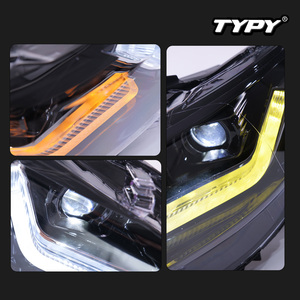 Conjuntos de faros delanteros TYPY para BMW Serie 2 2014-2019 F22 - Lente LED con luces diurnas de doble color y luces direccionales - Product Image 6