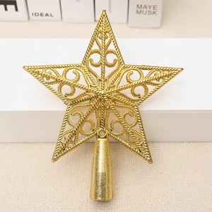 Étoile de Noël en polyrésine écologique et économe en énergie avec finition scintillante pour la décoration des fêtes, du bureau et de la maison - Product Image 5