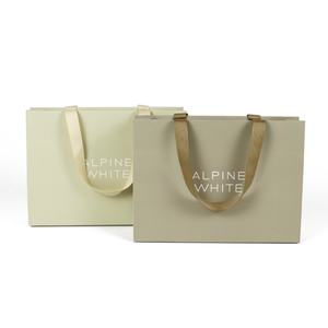 Crown Win Luxury Eco-Friendly Recyclable Laminated <b>Paper</b> Bags with Handles for Clothing Shoes & Gift Packaging - Product Image 5