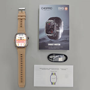 C40 Proメンズスマートウォッチスクリーンスポーツ監視活動音楽トラッカー睡眠トラッカーコンパス対応AndroidおよびIOS - Product Image 6