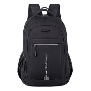 Sac à dos pour ordinateur portable imperméable de 16 pouces pour hommes et femmes, voyage d'affaires, antivol, USB, néoprène, fermeture éclair élégante, doublure en polyester - Product Image 3