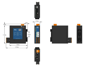 Milesago Bacnet Bacnet IP modbus TCP OPC UA mqtt chứng nhận IOT thu thập dữ liệu hệ thống web cấu hình thông tin liên lạc mạng - Product Image 4