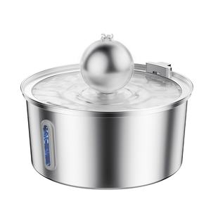 <span class=keywords><strong>3</strong></span>.2l Automatische Kattenwaterfontein Usb Dc 5V Roestvrijstalen Waterdispenser Voor Huisdieren Met Stille Pomp - Product Image 1