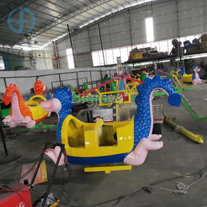 Manège Dragon à 8 places avec remorque, Manège Dragon Deluxe à huit places avec remorque, Manèges rotatifs d'amusement en vente chaude - Product Image 4