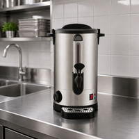 Distributeur d'eau chaude commercial 35L en acier inoxydable 304, bouilloire électrique